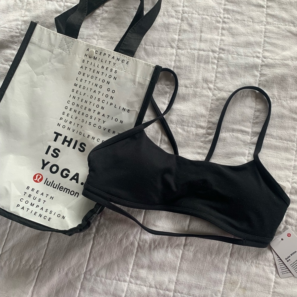 Lululemon Quiet Within Bra size 6
